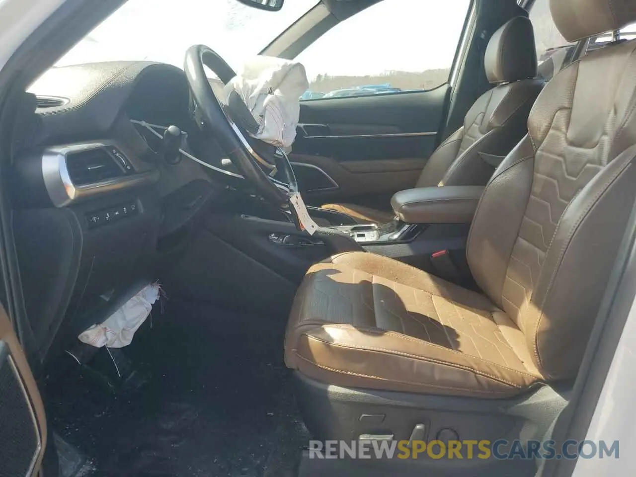 7 fotografías del automóvil dañado 5XYP5DHC7MG142335 KIA TELLURIDE 2021
