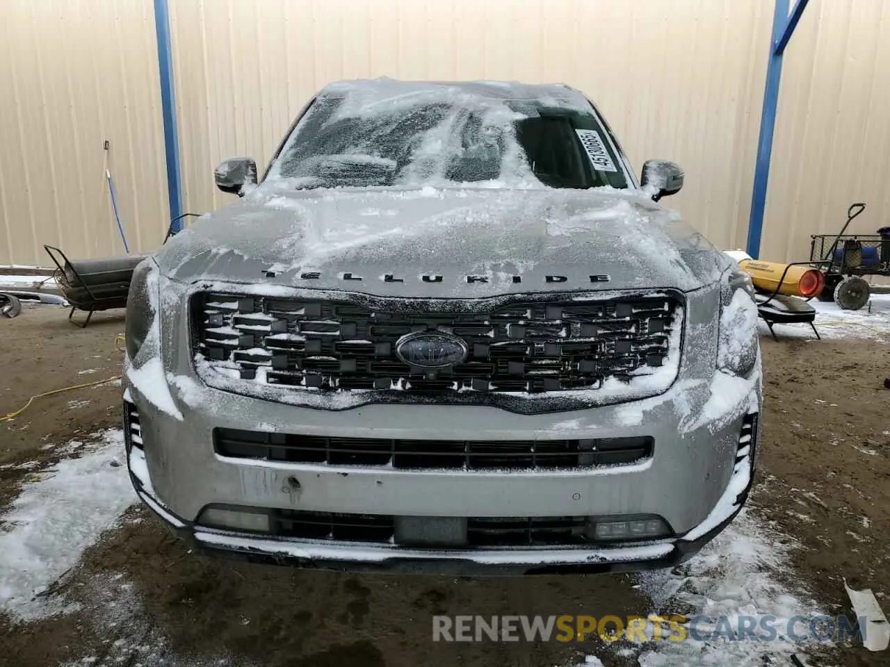 5 fotografías del automóvil dañado 5XYP5DHC7MG165470 KIA TELLURIDE 2021