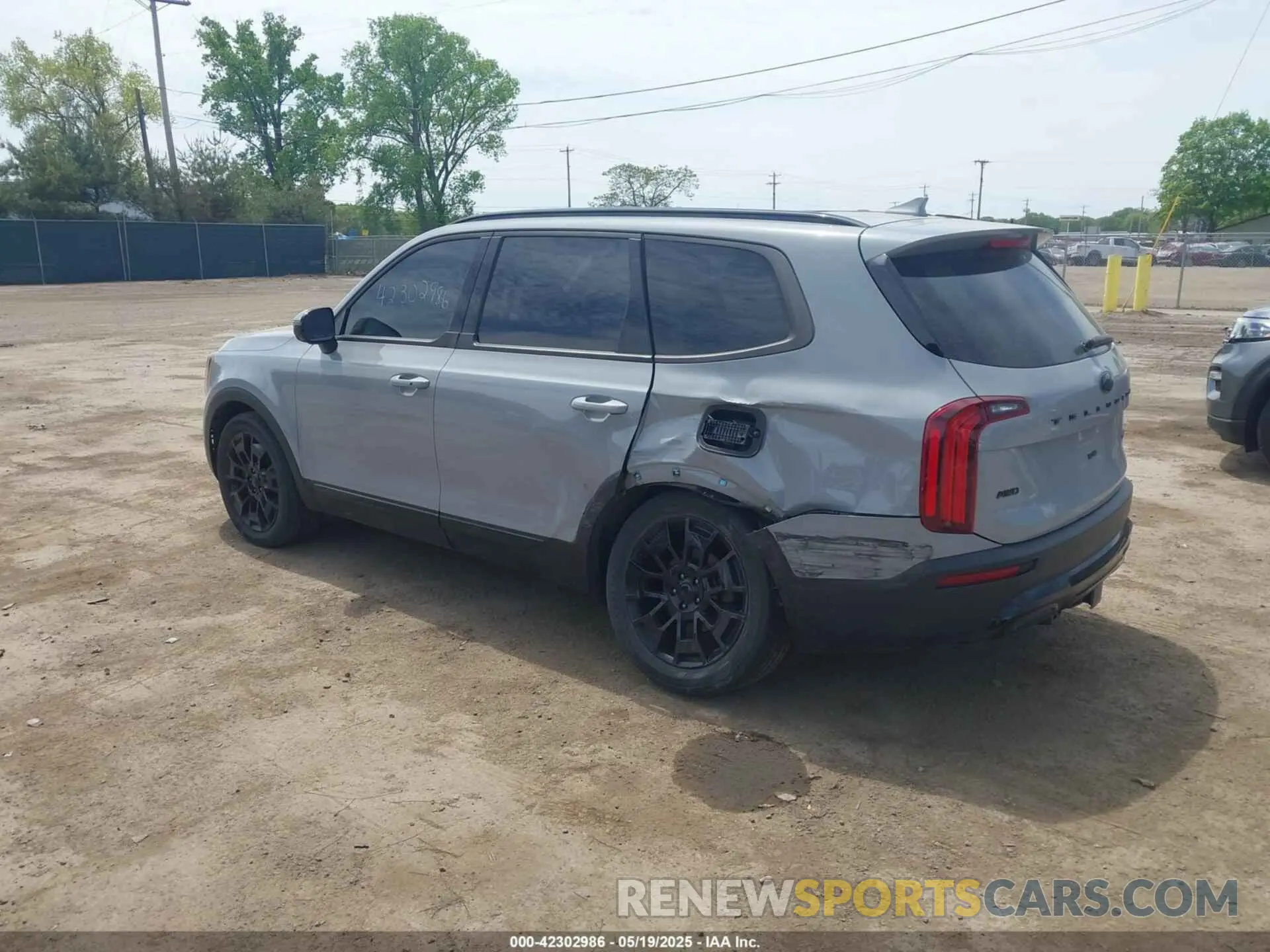 3 fotografías del automóvil dañado 5XYP5DHC8MG185663 KIA TELLURIDE 2021