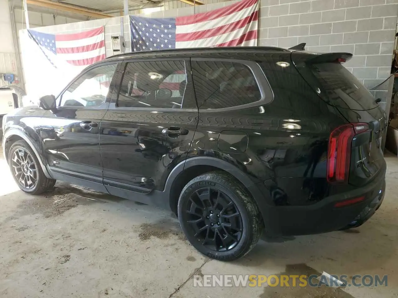 2 fotografías del automóvil dañado 5XYP5DHC8MG186179 KIA TELLURIDE 2021