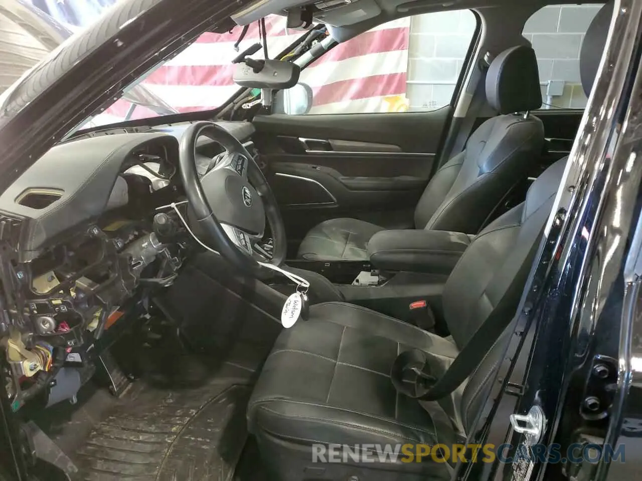 7 fotografías del automóvil dañado 5XYP5DHC8MG186179 KIA TELLURIDE 2021