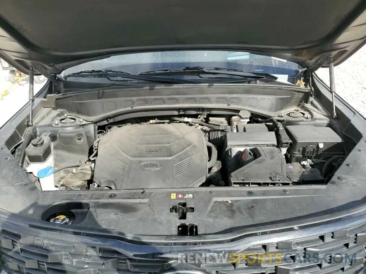 13 fotografías del automóvil dañado 5XYP5DHC9MG169195 KIA TELLURIDE 2021