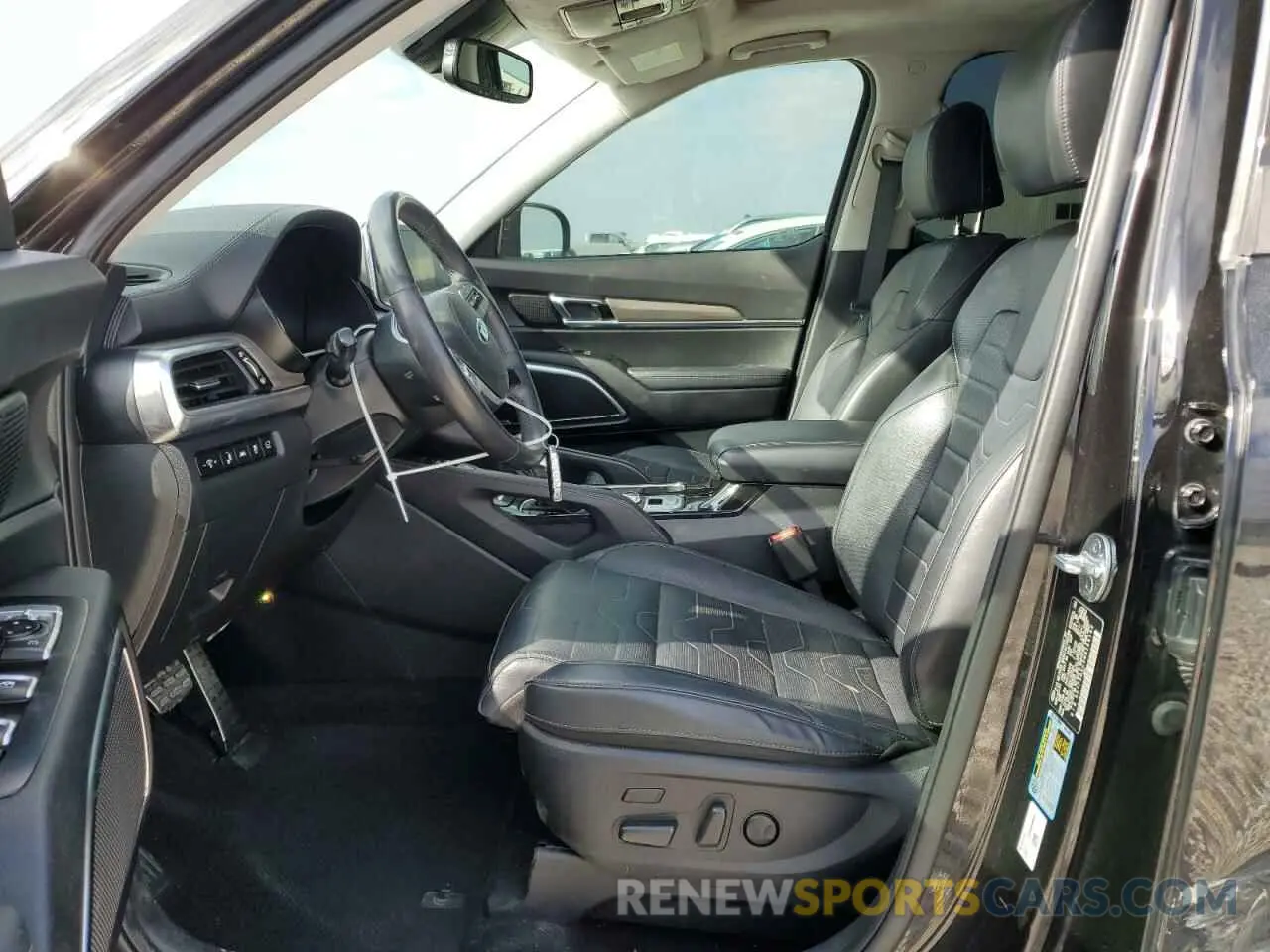 7 fotografías del automóvil dañado 5XYP5DHC9MG169195 KIA TELLURIDE 2021