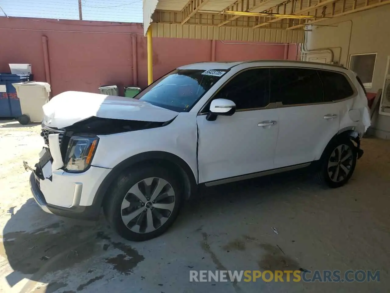 1 fotografías del automóvil dañado 5XYP64HC0MG190322 KIA TELLURIDE 2021