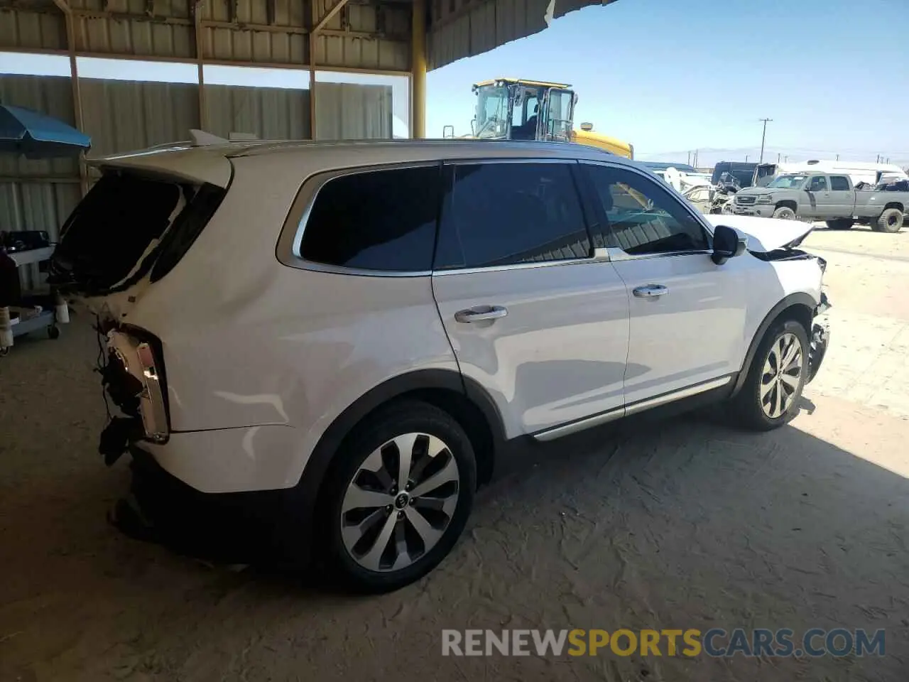3 fotografías del automóvil dañado 5XYP64HC0MG190322 KIA TELLURIDE 2021