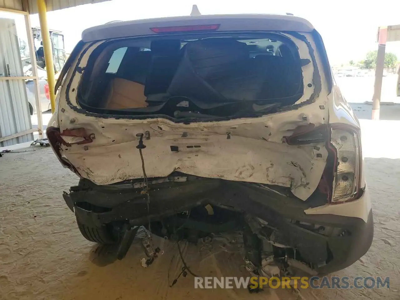 6 fotografías del automóvil dañado 5XYP64HC0MG190322 KIA TELLURIDE 2021