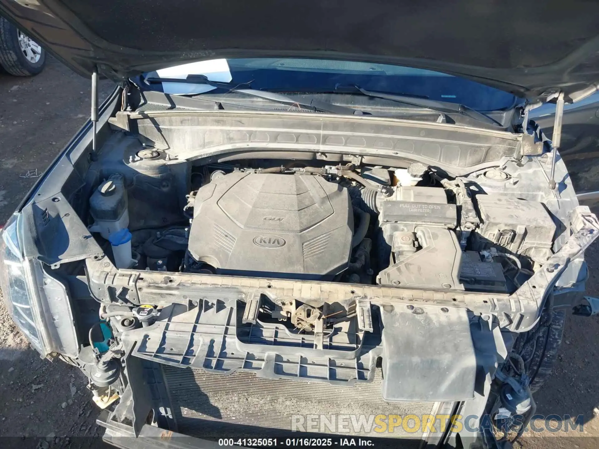 10 fotografías del automóvil dañado 5XYP64HC4MG144296 KIA TELLURIDE 2021