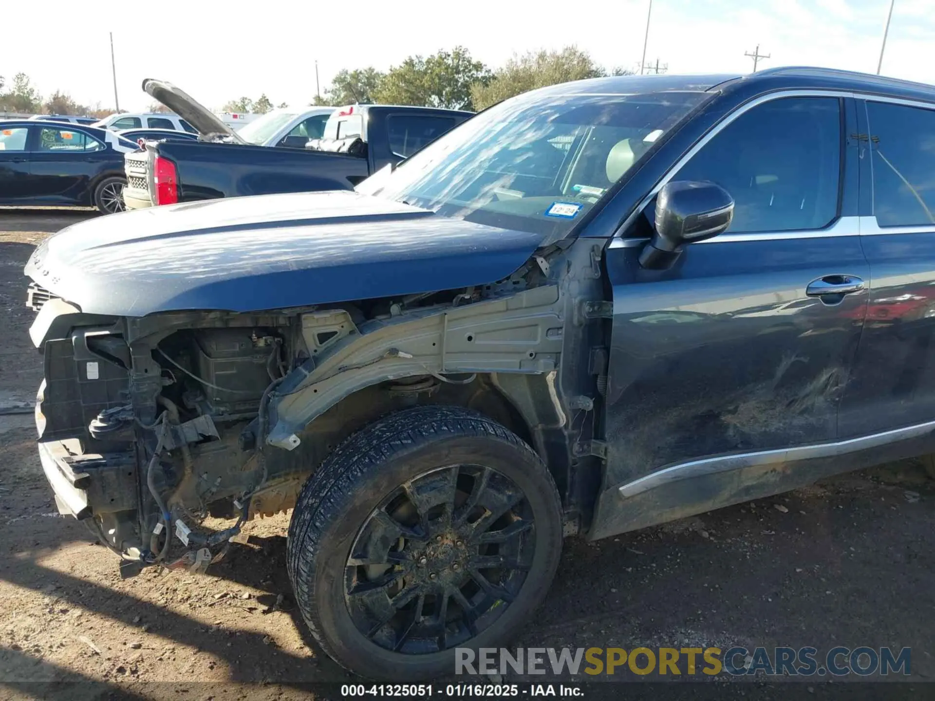 21 fotografías del automóvil dañado 5XYP64HC4MG144296 KIA TELLURIDE 2021