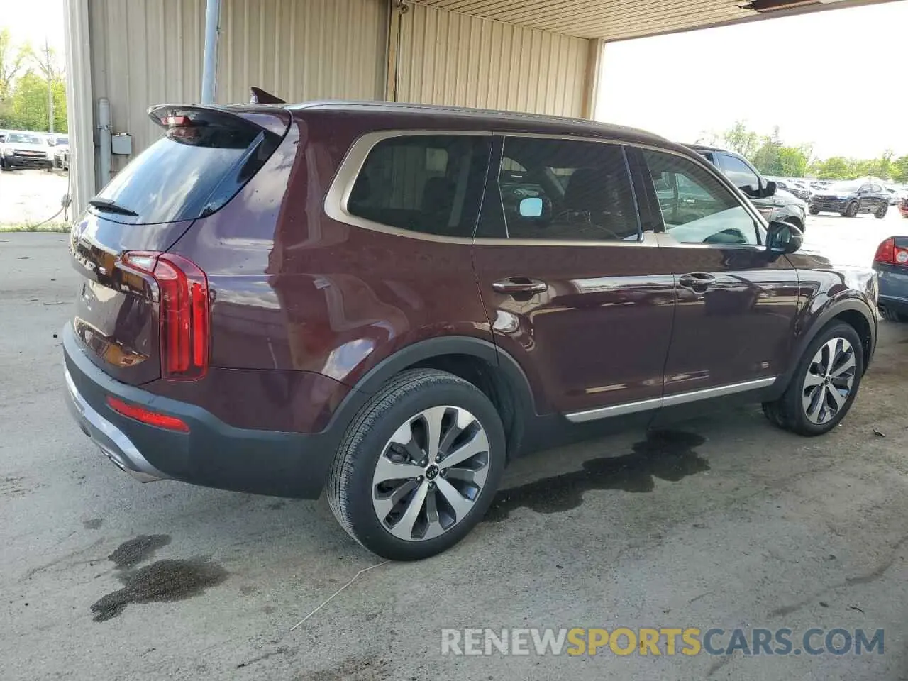 3 fotografías del automóvil dañado 5XYP64HC6MG176974 KIA TELLURIDE 2021