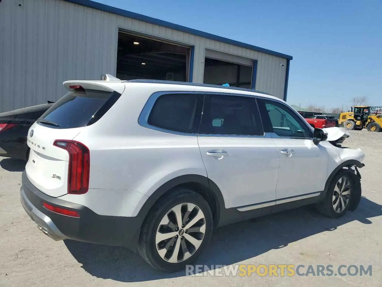 3 fotografías del automóvil dañado 5XYP64HC7MG142932 KIA TELLURIDE 2021
