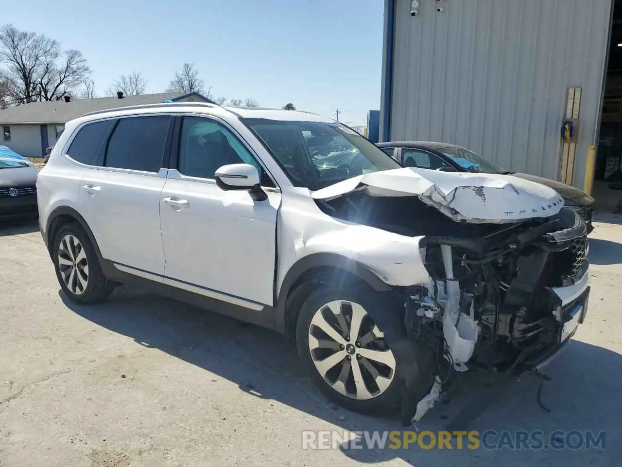 4 fotografías del automóvil dañado 5XYP64HC7MG142932 KIA TELLURIDE 2021