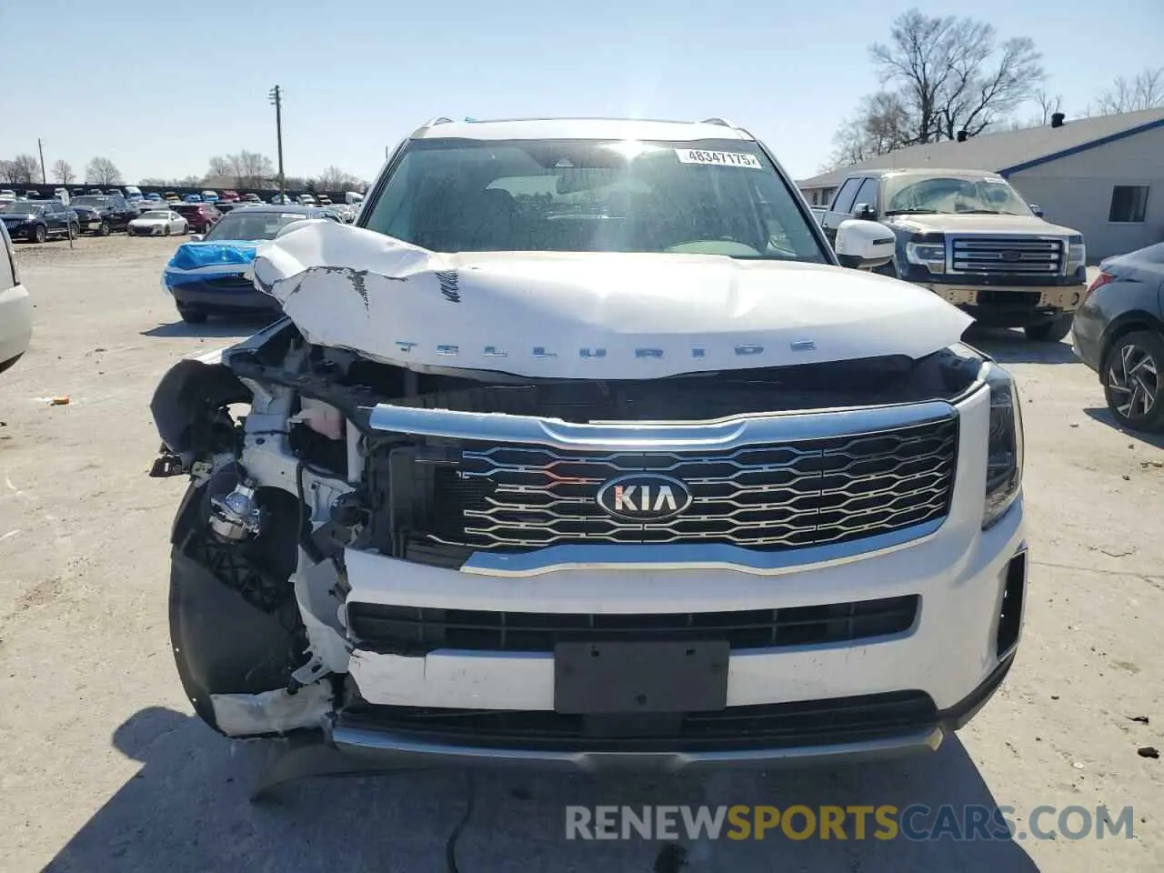 5 fotografías del automóvil dañado 5XYP64HC7MG142932 KIA TELLURIDE 2021