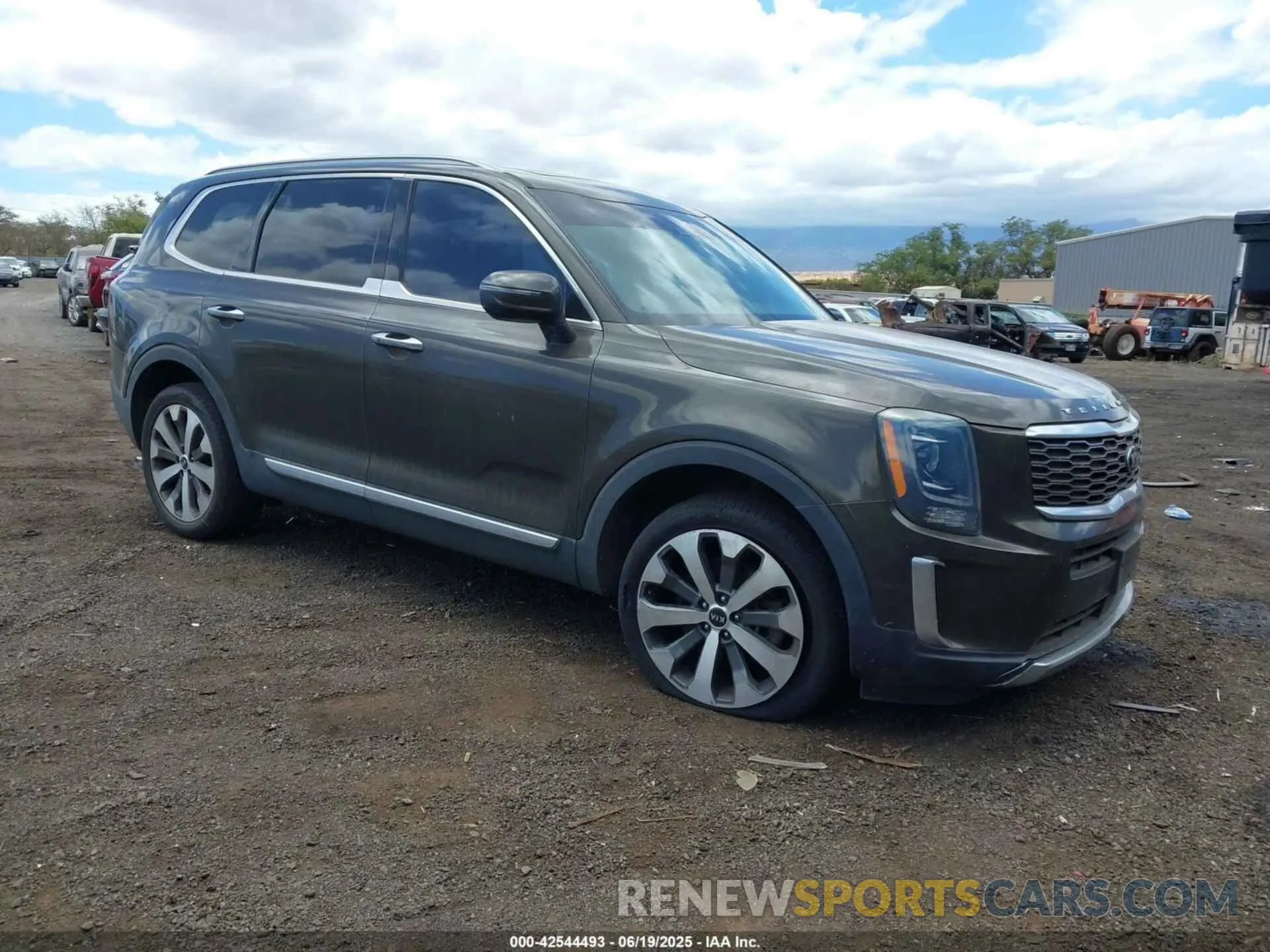 1 fotografías del automóvil dañado 5XYP64HC8MG110605 KIA TELLURIDE 2021