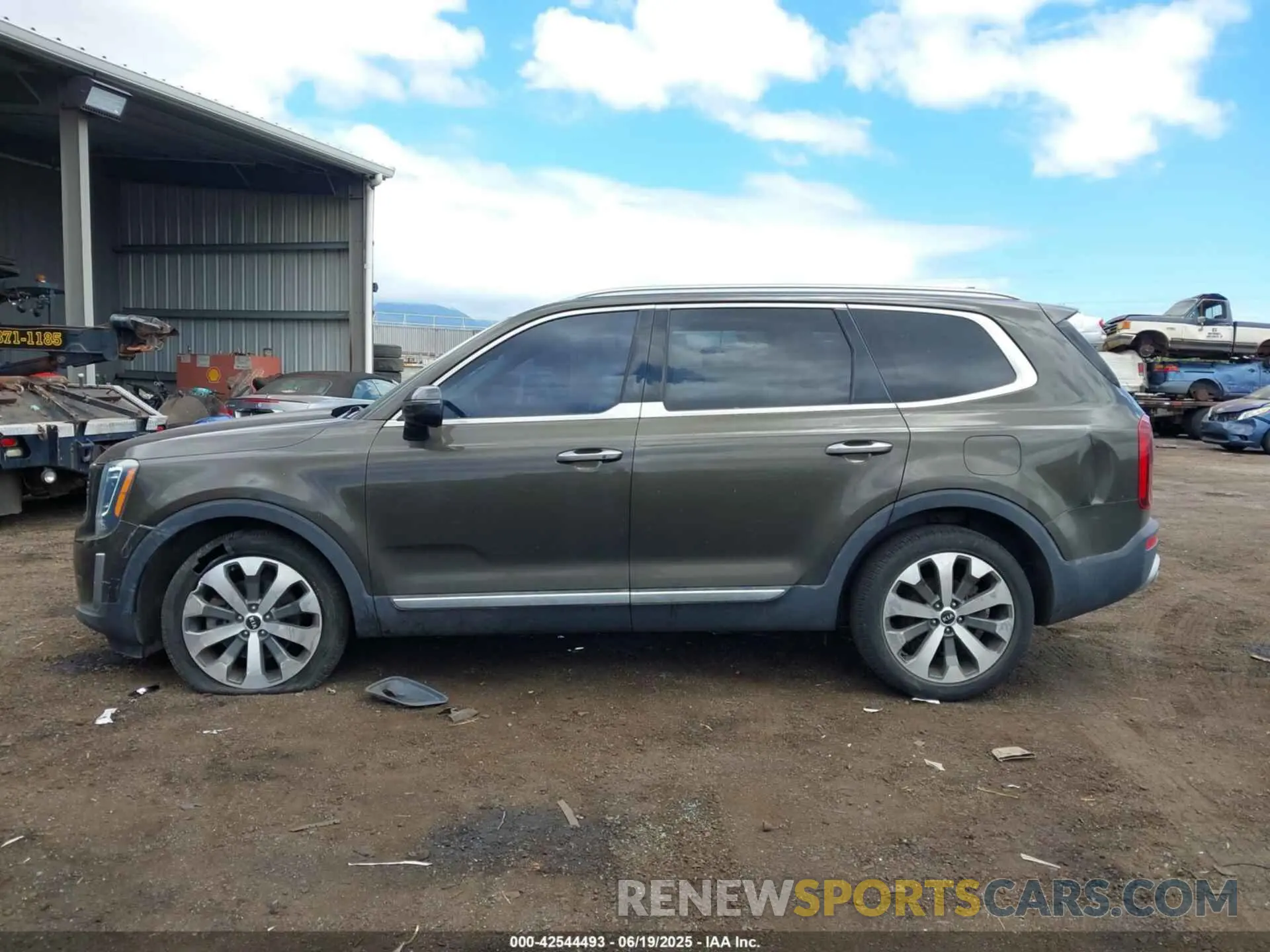 14 fotografías del automóvil dañado 5XYP64HC8MG110605 KIA TELLURIDE 2021