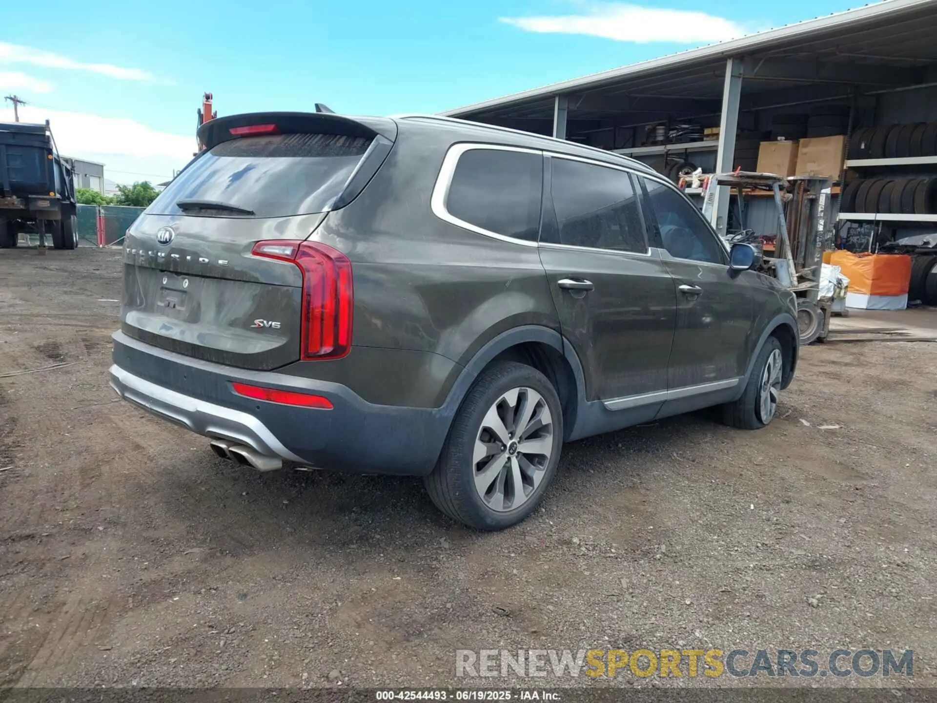 4 fotografías del automóvil dañado 5XYP64HC8MG110605 KIA TELLURIDE 2021