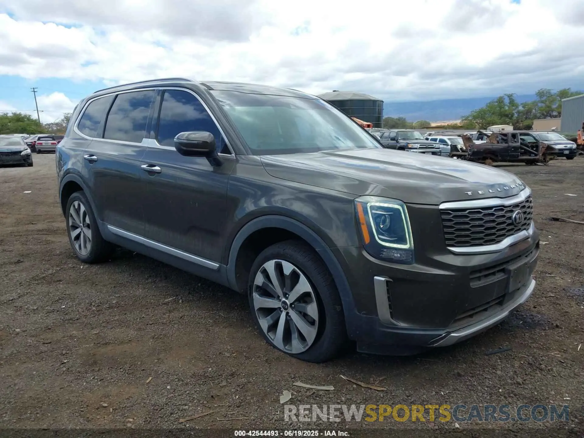 6 fotografías del automóvil dañado 5XYP64HC8MG110605 KIA TELLURIDE 2021