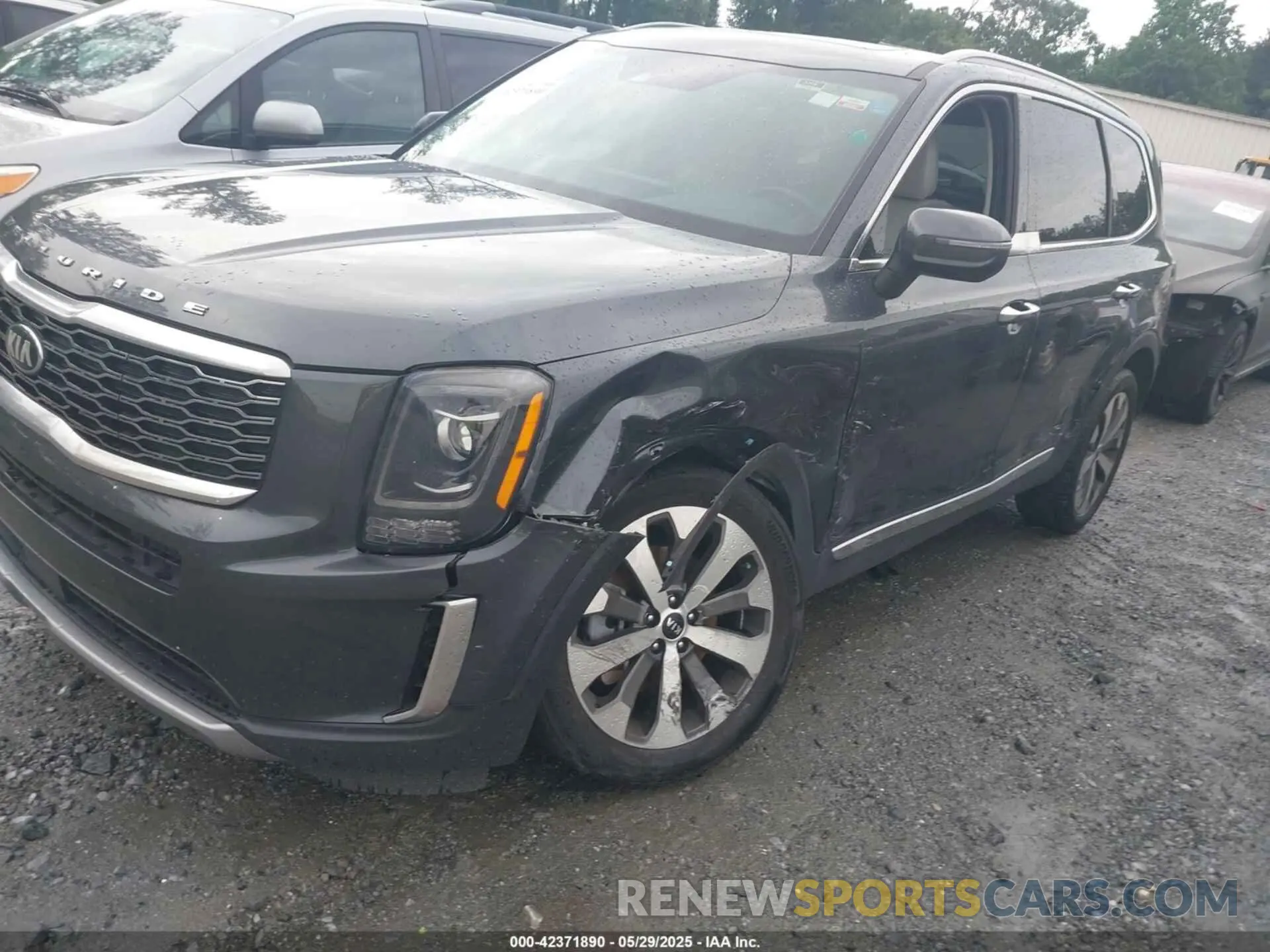 6 fotografías del automóvil dañado 5XYP64HC8MG127498 KIA TELLURIDE 2021