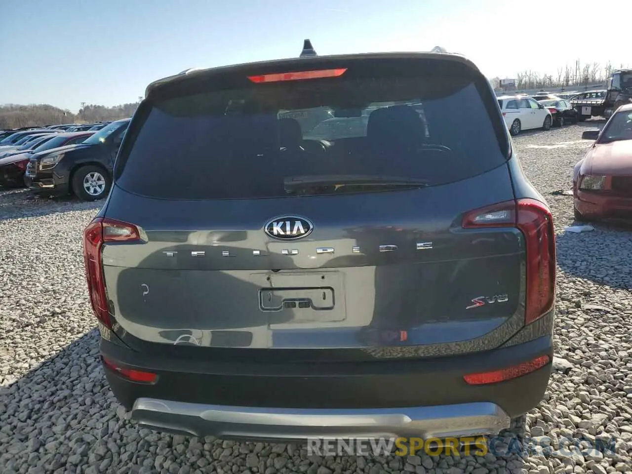 6 fotografías del automóvil dañado 5XYP64HC9MG147730 KIA TELLURIDE 2021