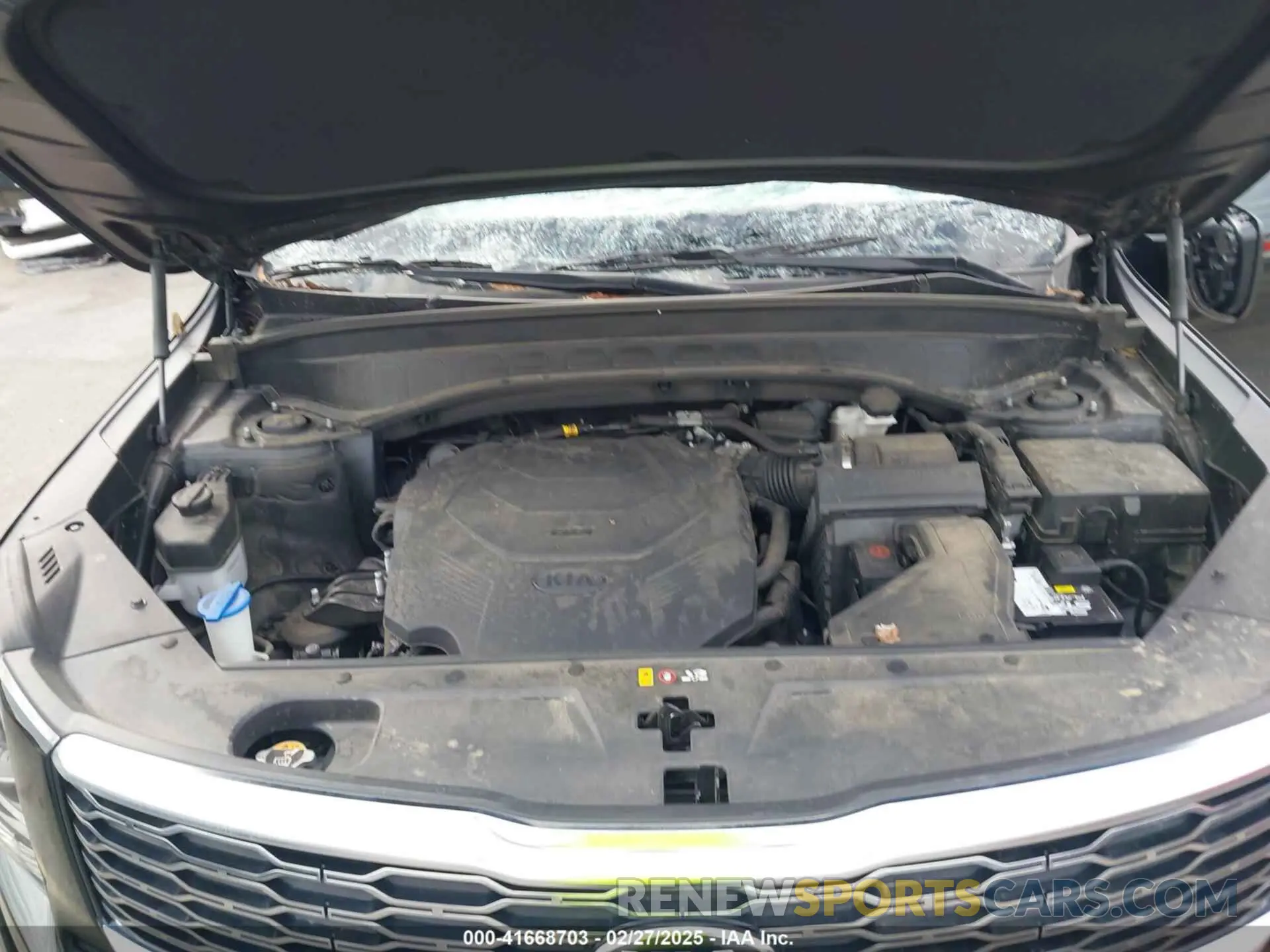 10 fotografías del automóvil dañado 5XYP64HCXMG144206 KIA TELLURIDE 2021