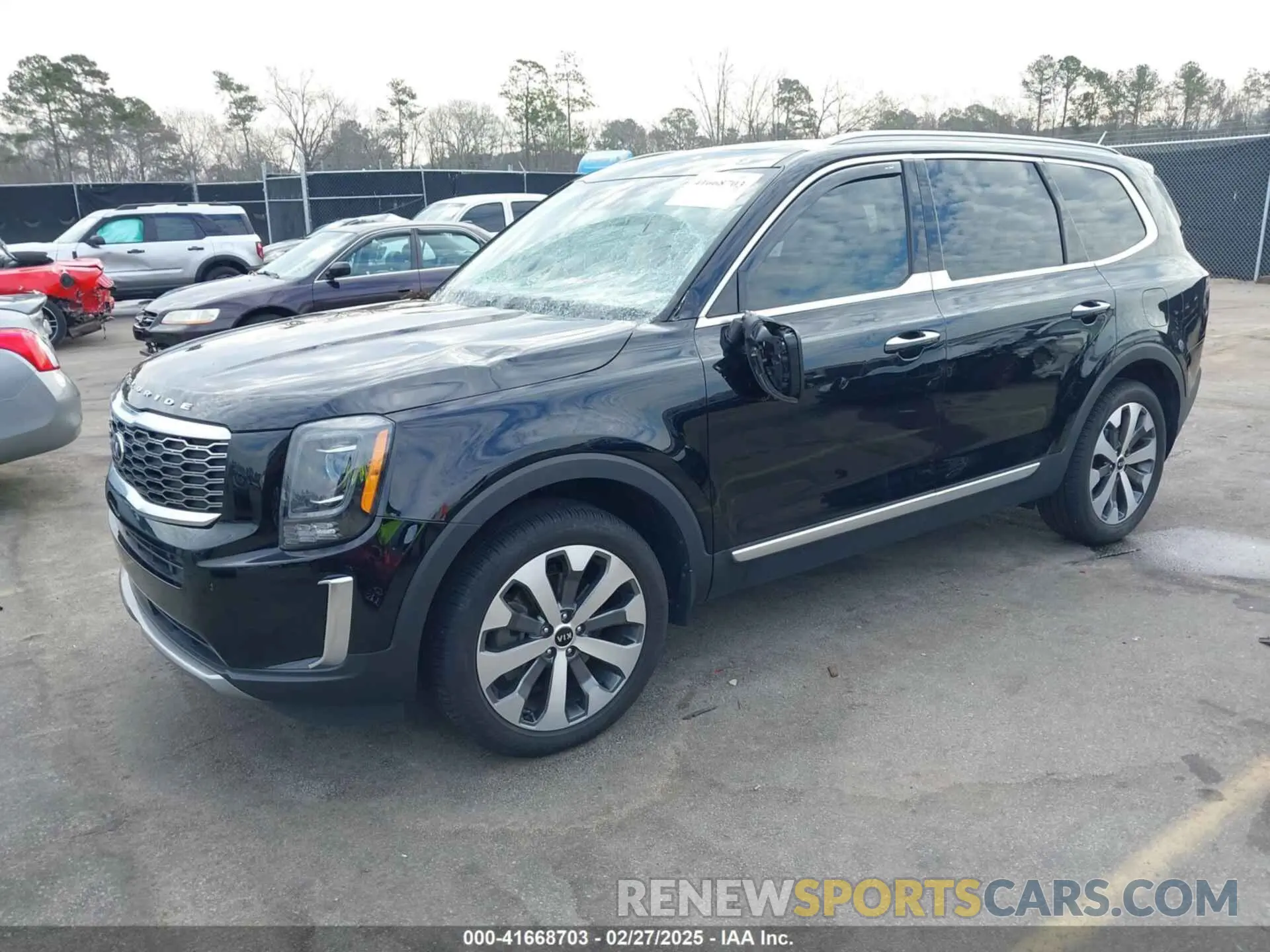 2 fotografías del automóvil dañado 5XYP64HCXMG144206 KIA TELLURIDE 2021