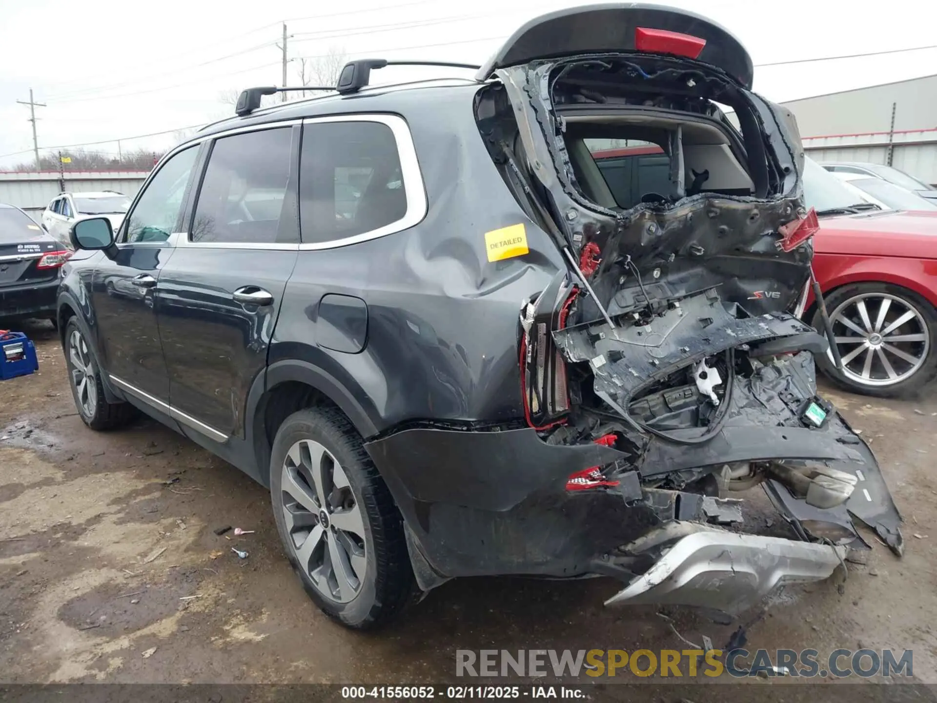 6 fotografías del automóvil dañado 5XYP64HCXMG160311 KIA TELLURIDE 2021