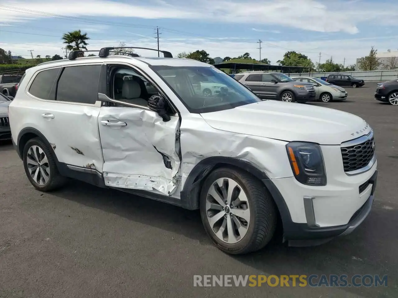 4 fotografías del automóvil dañado 5XYP6DHC2MG104914 KIA TELLURIDE 2021