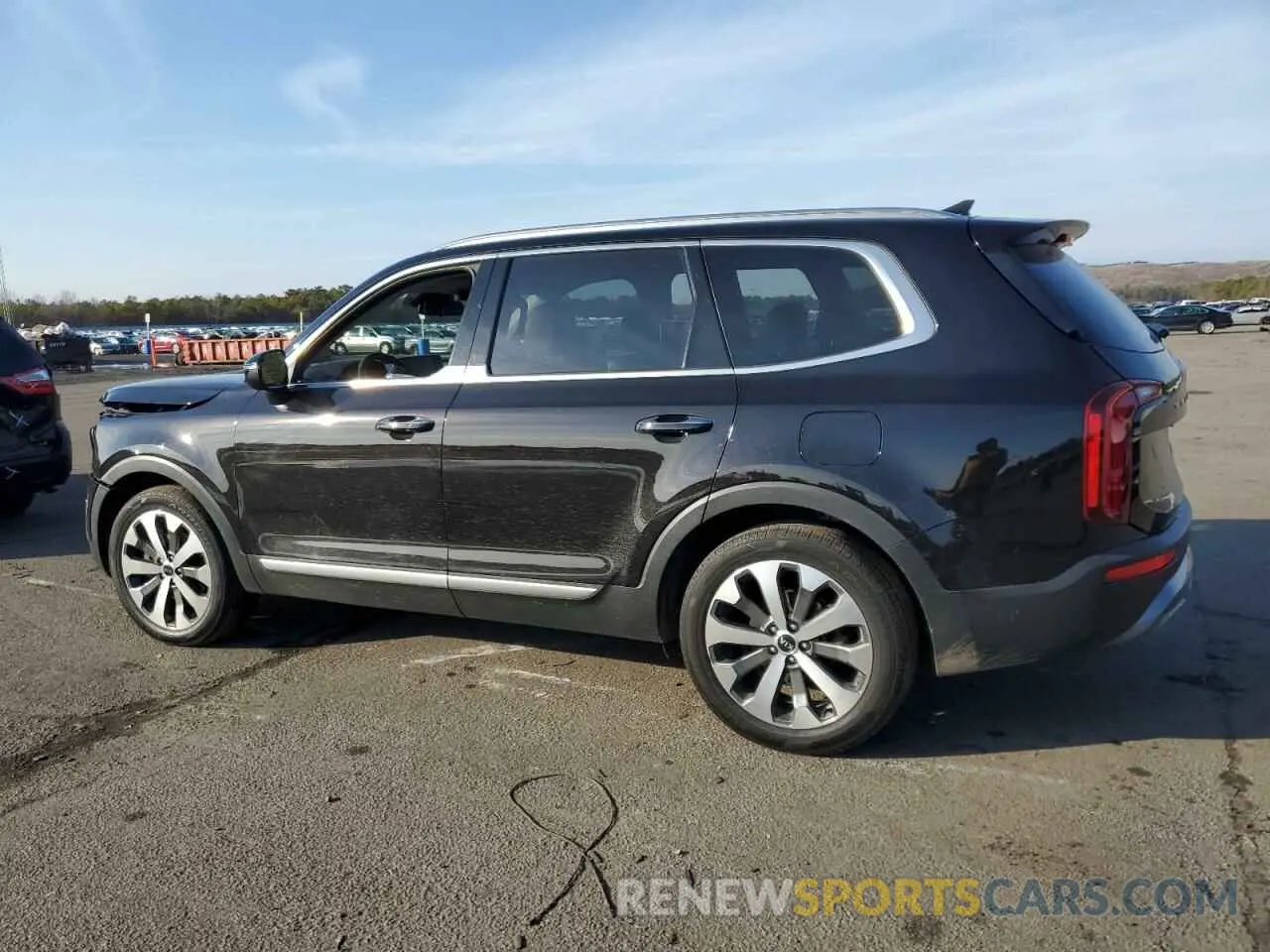 2 fotografías del automóvil dañado 5XYP6DHC3MG167505 KIA TELLURIDE 2021