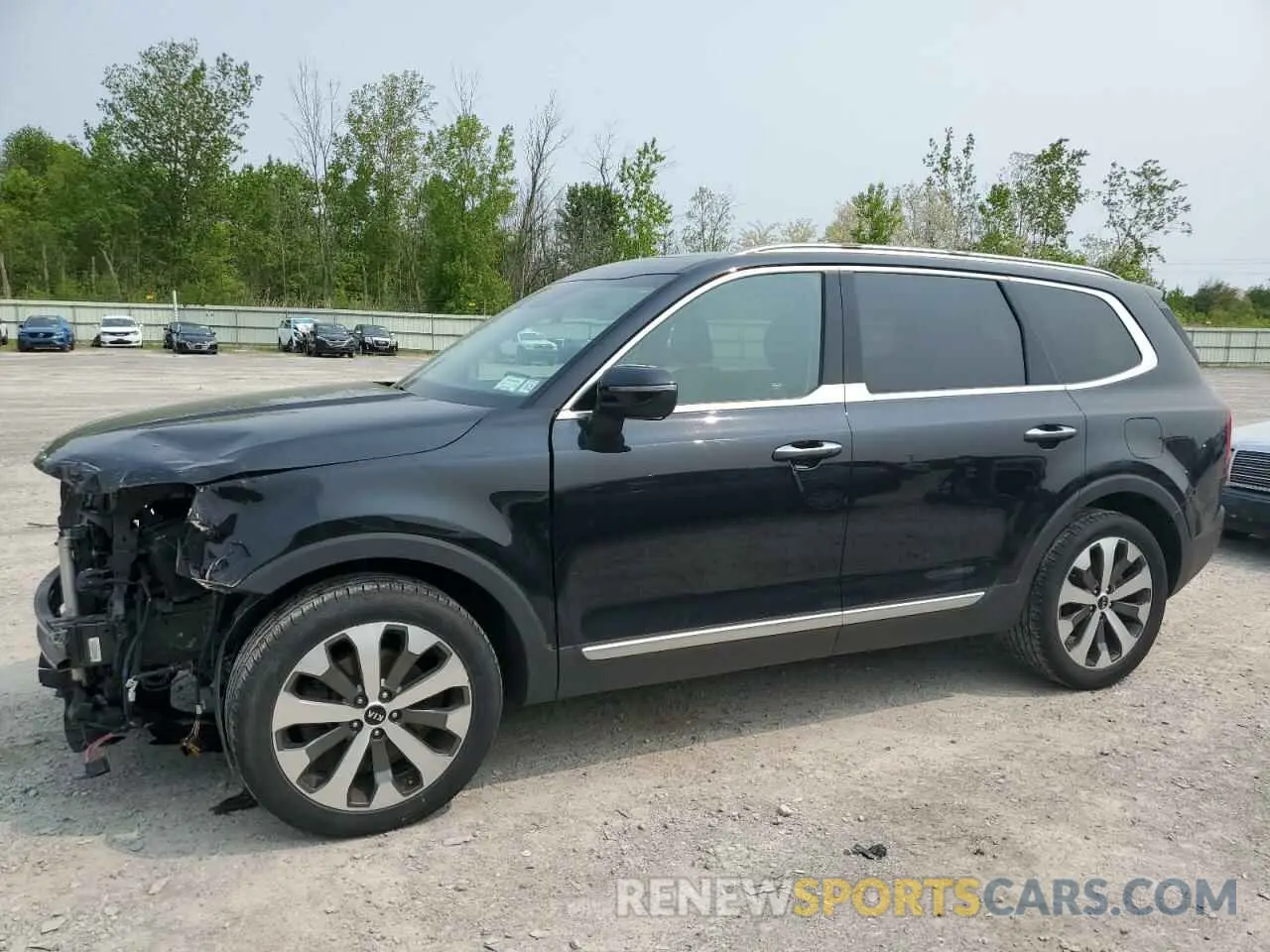 1 fotografías del automóvil dañado 5XYP6DHC4MG124579 KIA TELLURIDE 2021