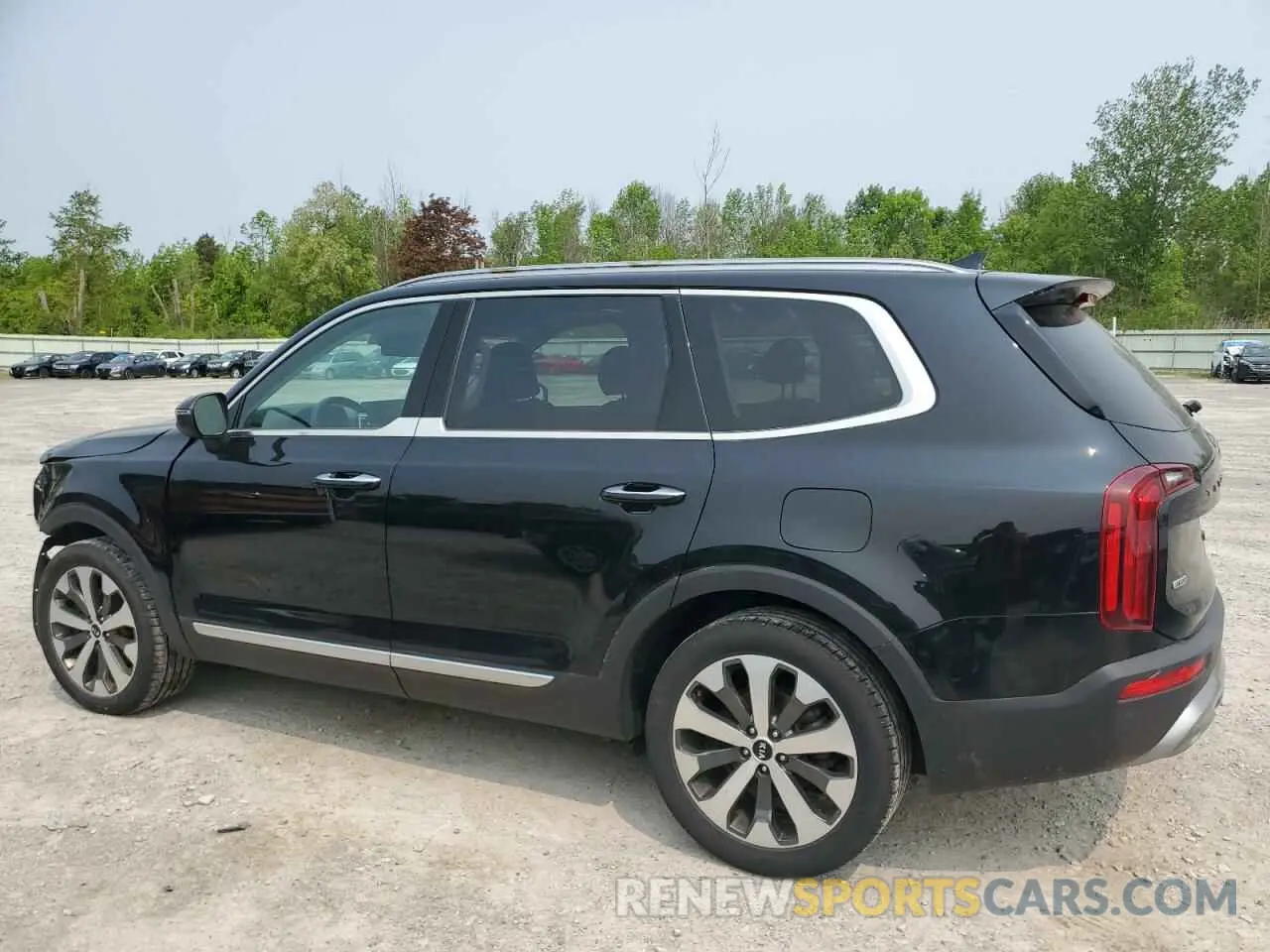 2 fotografías del automóvil dañado 5XYP6DHC4MG124579 KIA TELLURIDE 2021