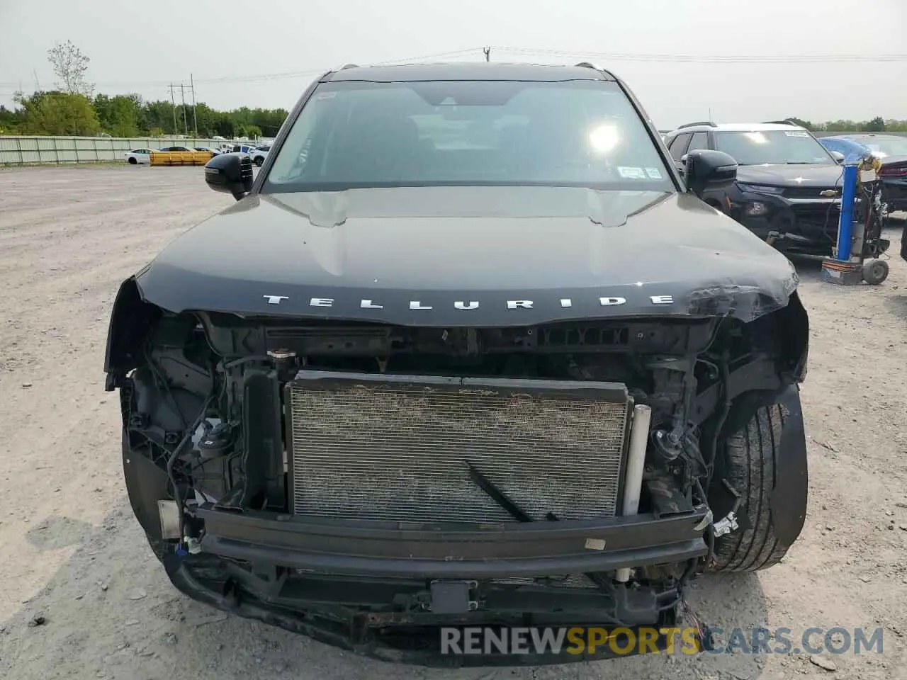 5 fotografías del automóvil dañado 5XYP6DHC4MG124579 KIA TELLURIDE 2021