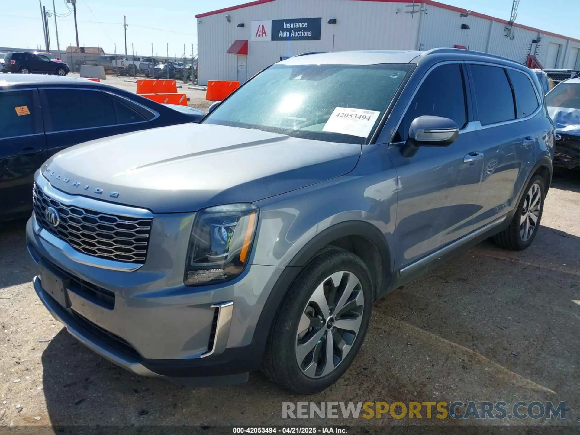 2 fotografías del automóvil dañado 5XYP6DHC7MG124284 KIA TELLURIDE 2021
