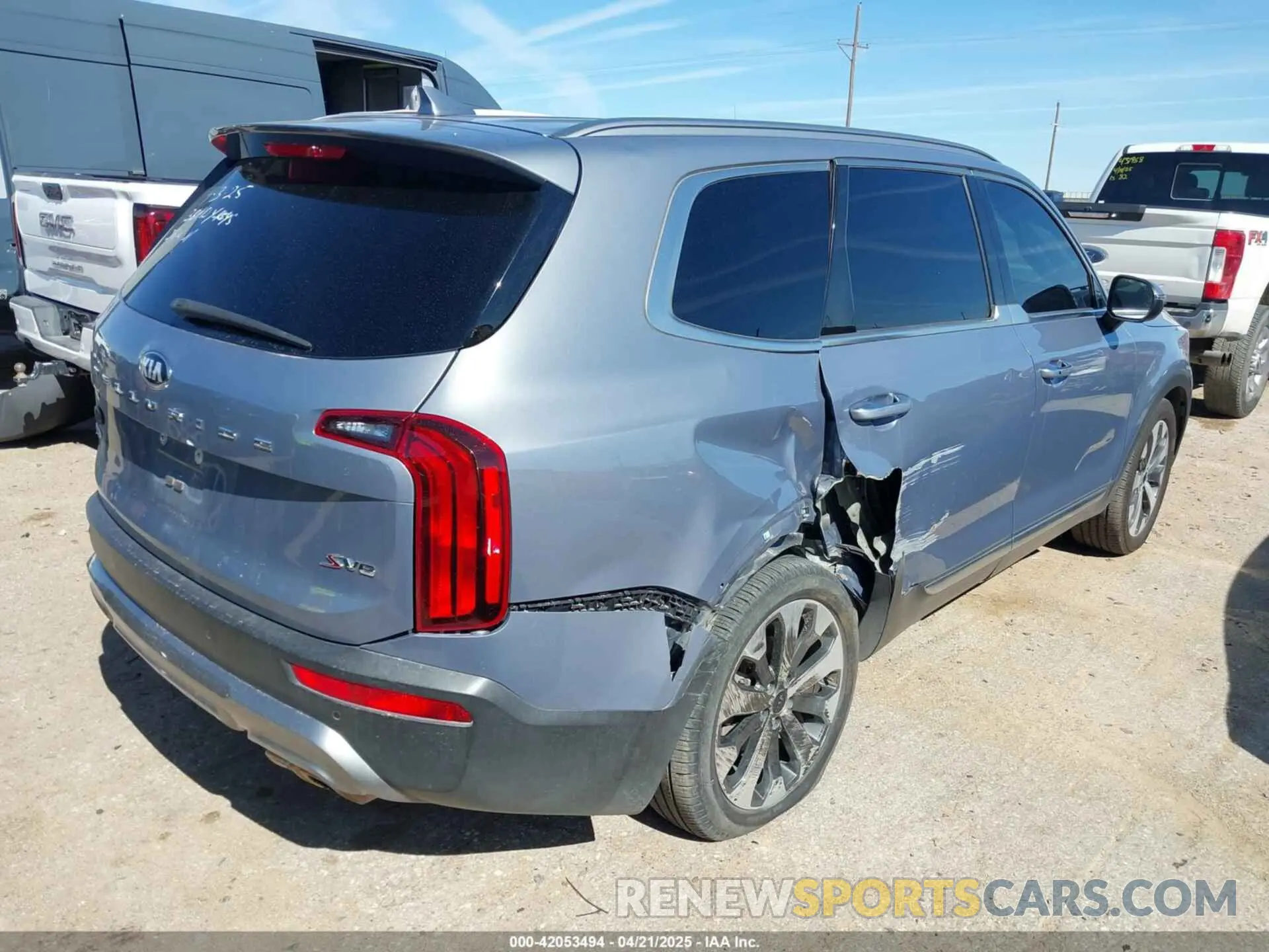 4 fotografías del automóvil dañado 5XYP6DHC7MG124284 KIA TELLURIDE 2021