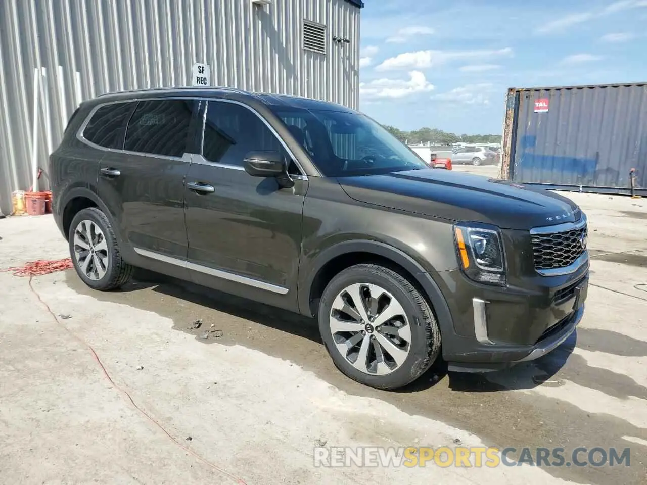 4 fotografías del automóvil dañado 5XYP6DHC8MG096544 KIA TELLURIDE 2021