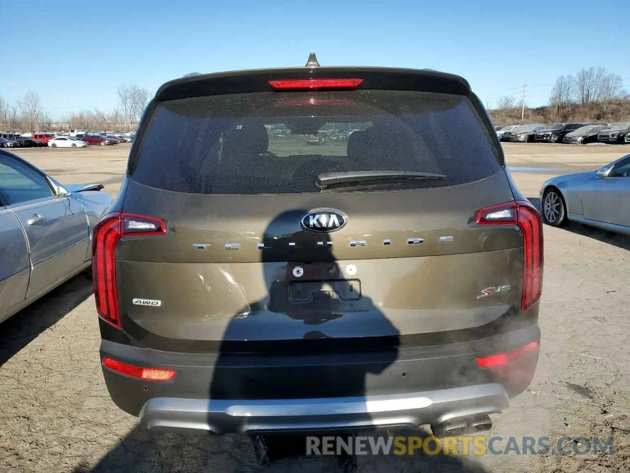 6 fotografías del automóvil dañado 5XYP6DHC9MG103954 KIA TELLURIDE 2021