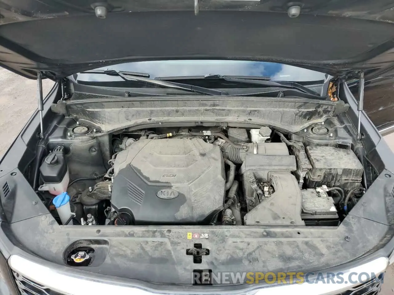 12 fotografías del automóvil dañado 5XYP6DHC9MG136727 KIA TELLURIDE 2021