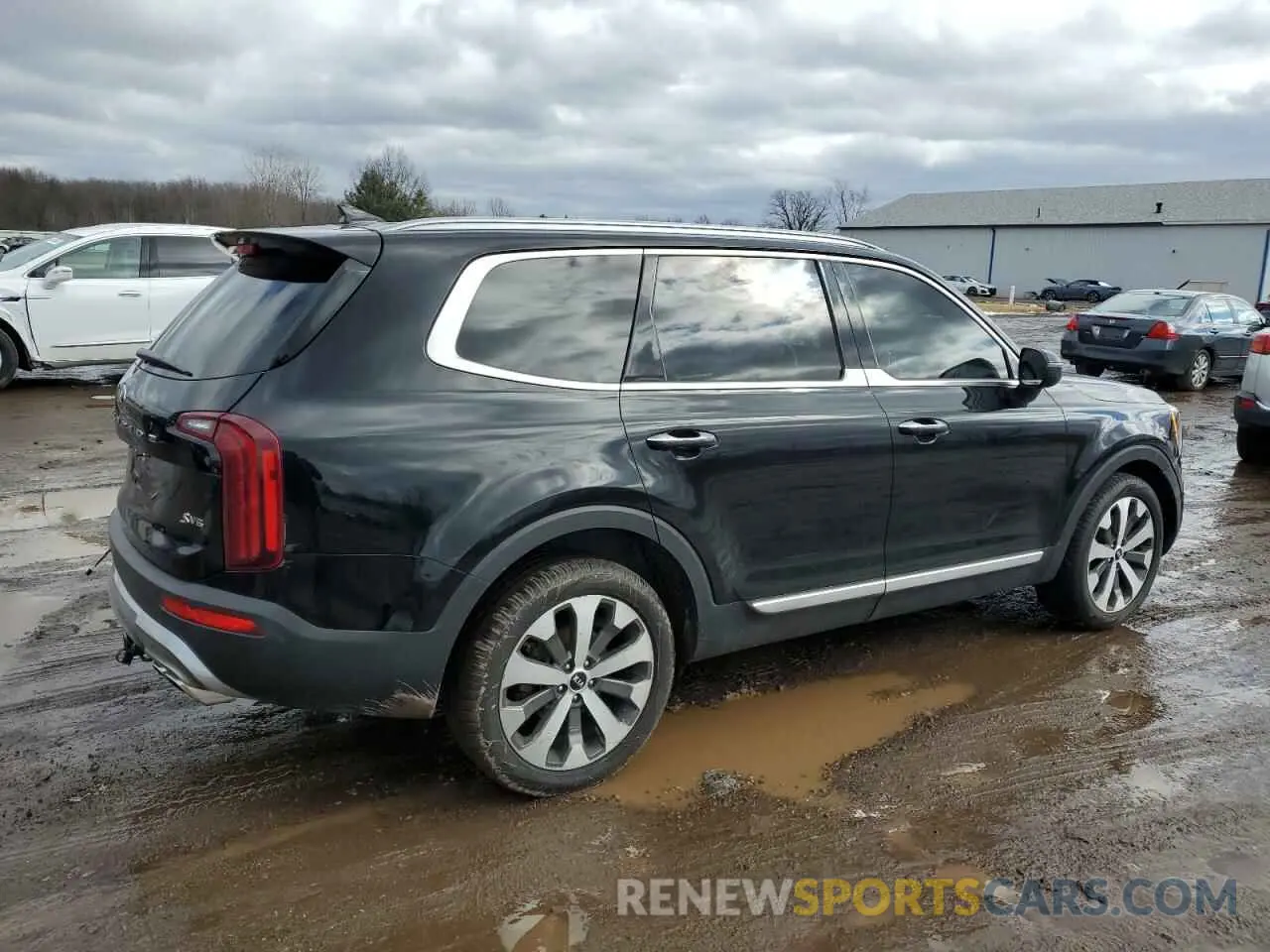 3 fotografías del automóvil dañado 5XYP6DHC9MG136727 KIA TELLURIDE 2021
