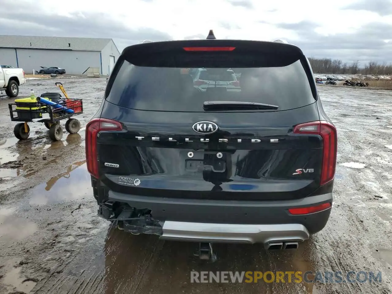 6 fotografías del automóvil dañado 5XYP6DHC9MG136727 KIA TELLURIDE 2021