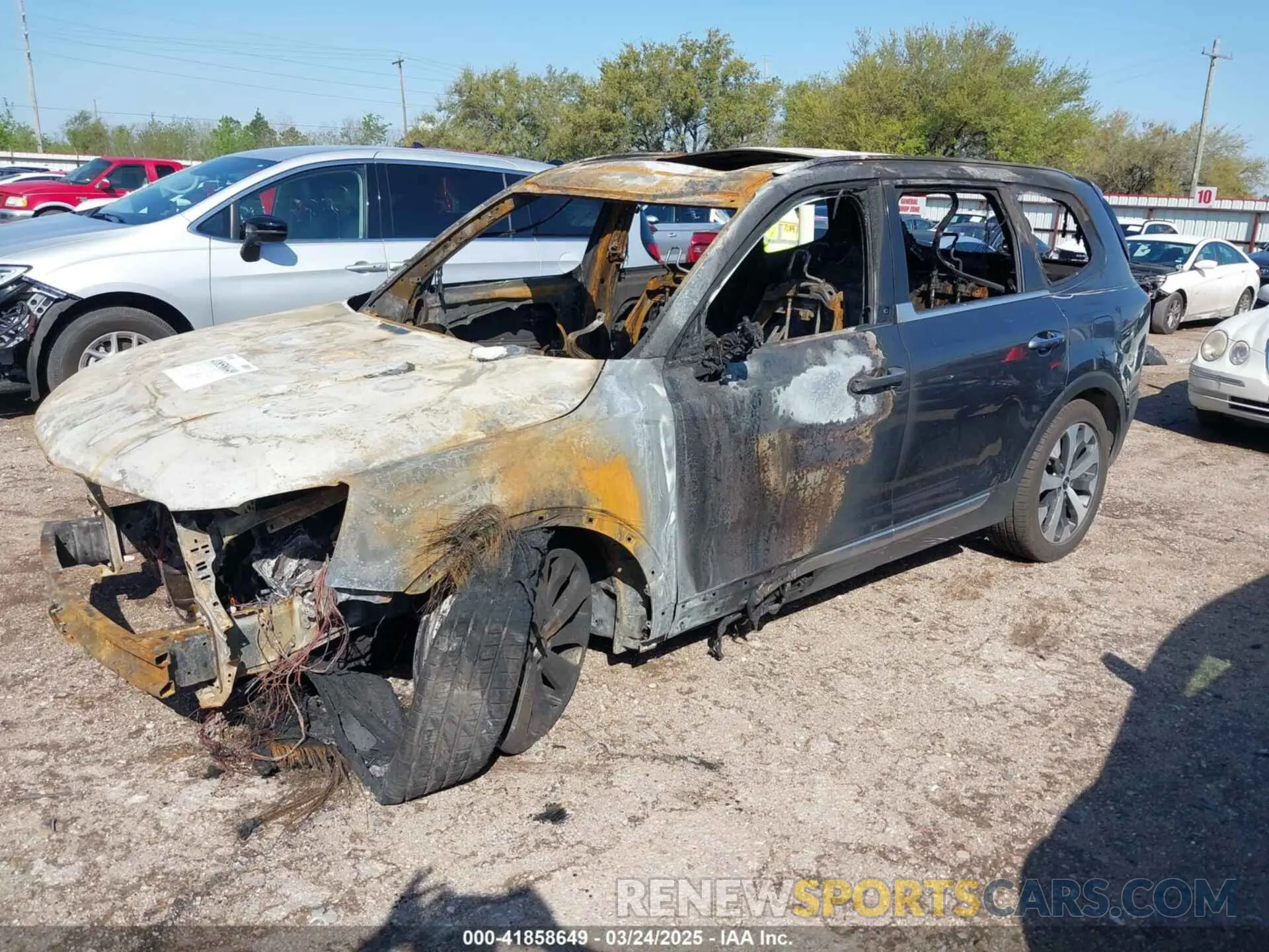 2 fotografías del automóvil dañado 5XYP6DHC9MG177391 KIA TELLURIDE 2021