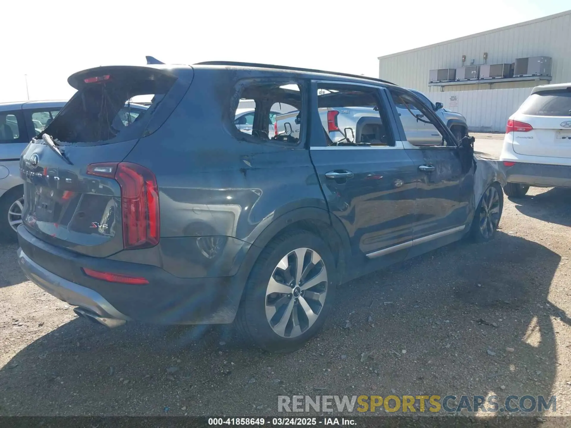 4 fotografías del automóvil dañado 5XYP6DHC9MG177391 KIA TELLURIDE 2021
