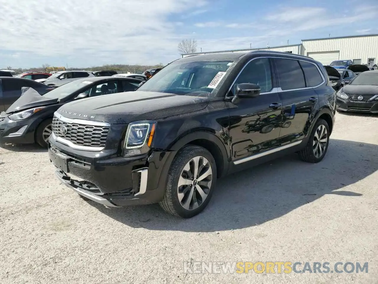 1 fotografías del automóvil dañado 5XYP6DHCXMG148112 KIA TELLURIDE 2021