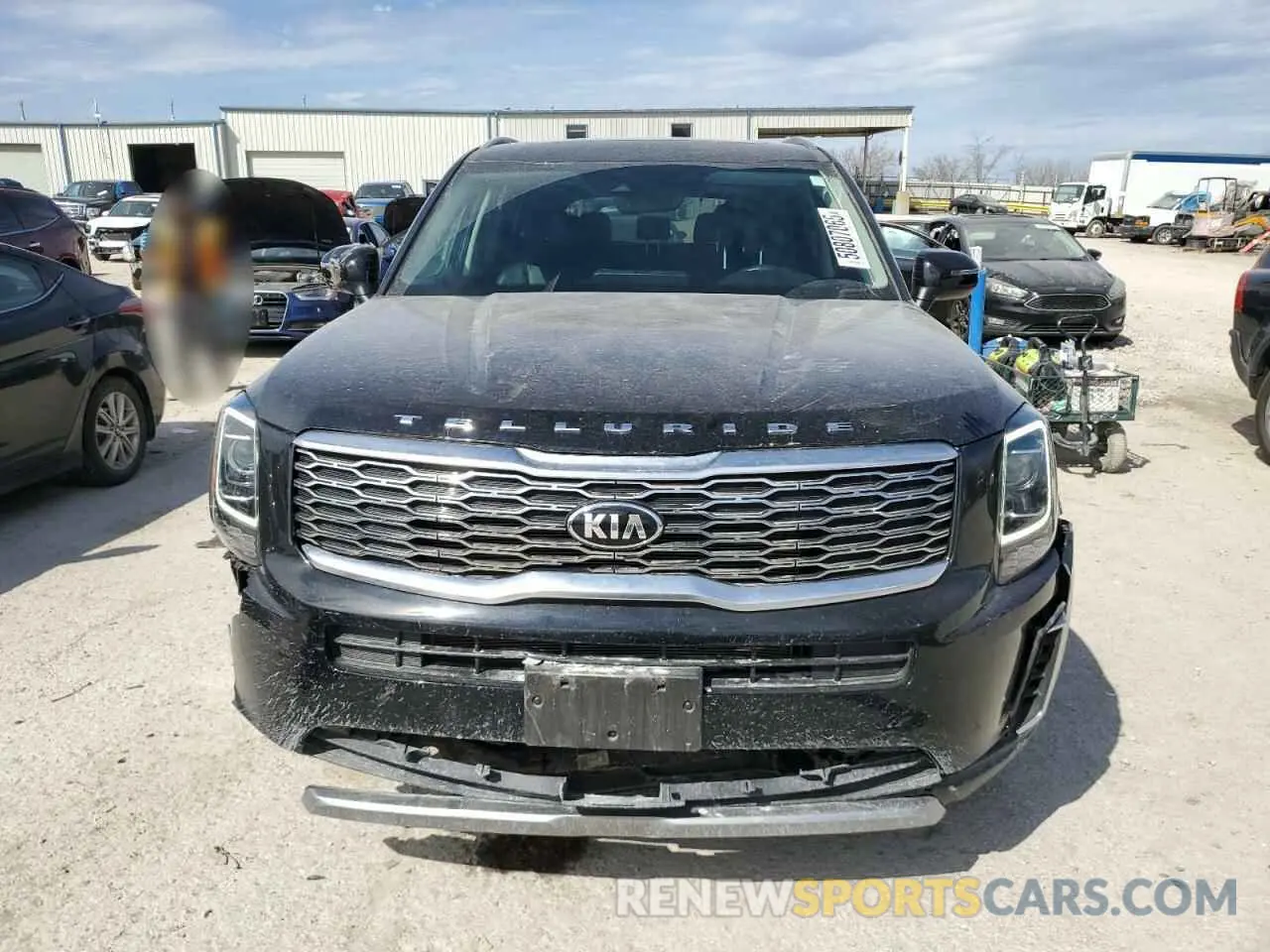 5 fotografías del automóvil dañado 5XYP6DHCXMG148112 KIA TELLURIDE 2021
