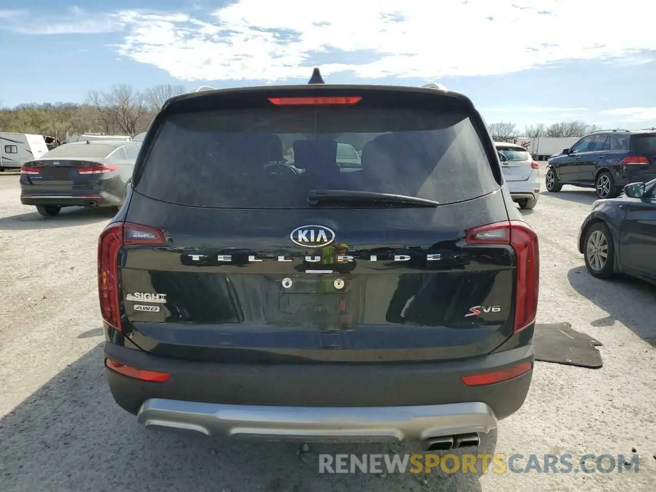 6 fotografías del automóvil dañado 5XYP6DHCXMG148112 KIA TELLURIDE 2021