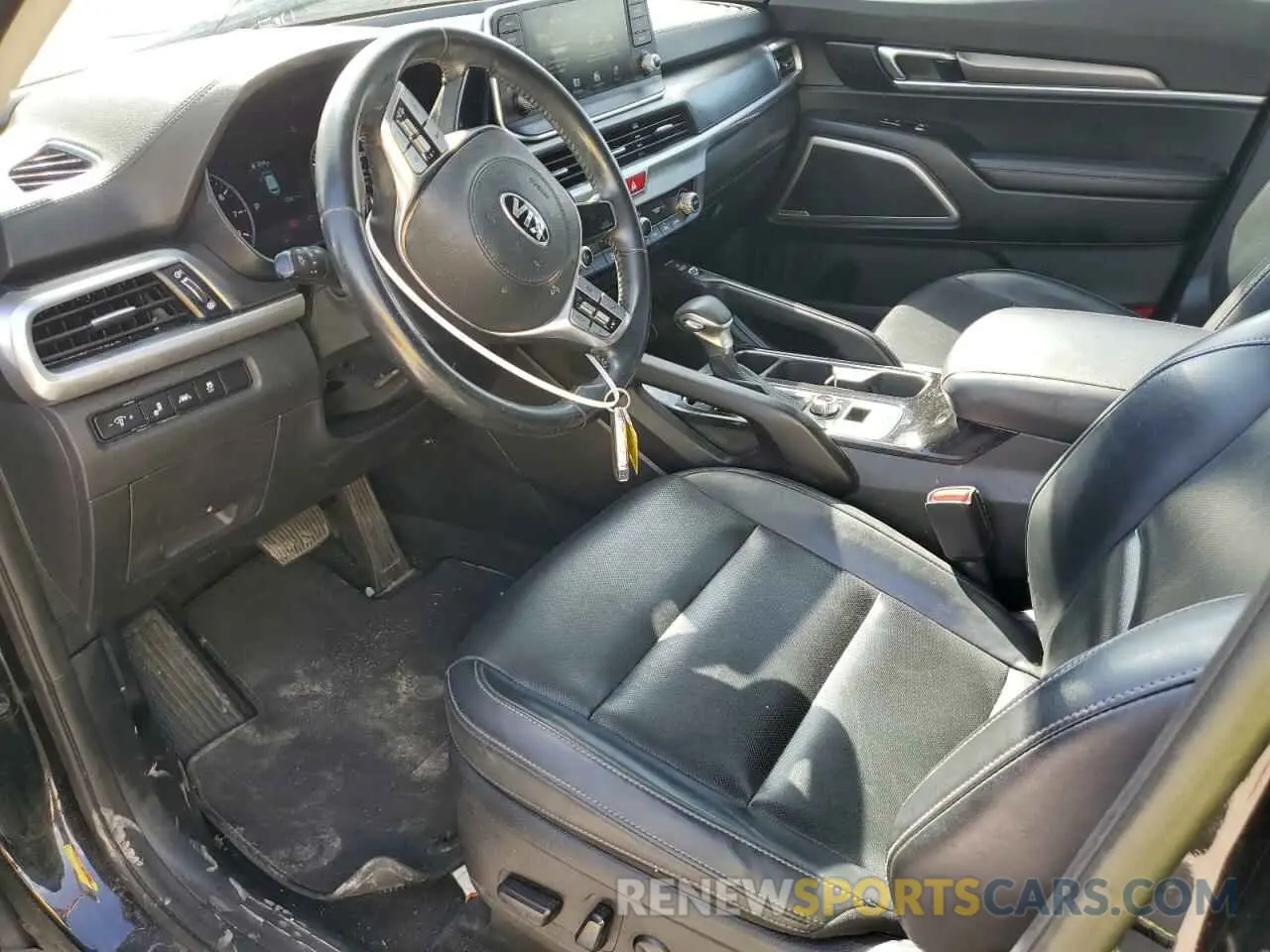 7 fotografías del automóvil dañado 5XYP6DHCXMG148112 KIA TELLURIDE 2021