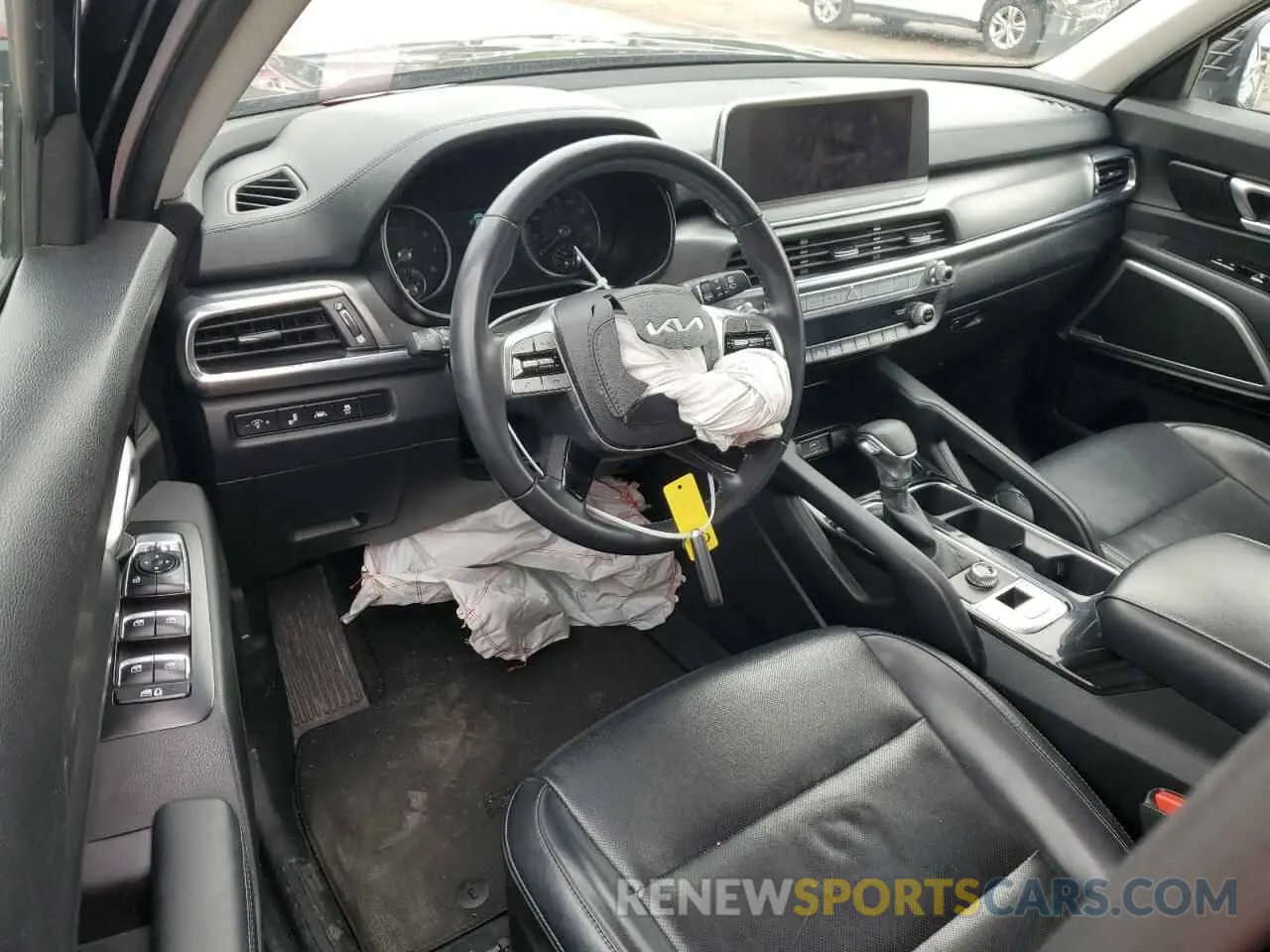 8 fotografías del automóvil dañado 5XYP24HC2NG234480 KIA TELLURIDE 2022