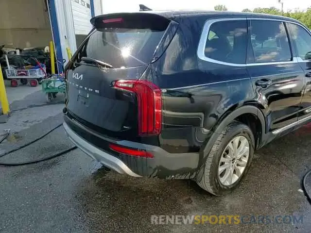 14 fotografías del automóvil dañado 5XYP24HC4NG196170 KIA TELLURIDE 2022
