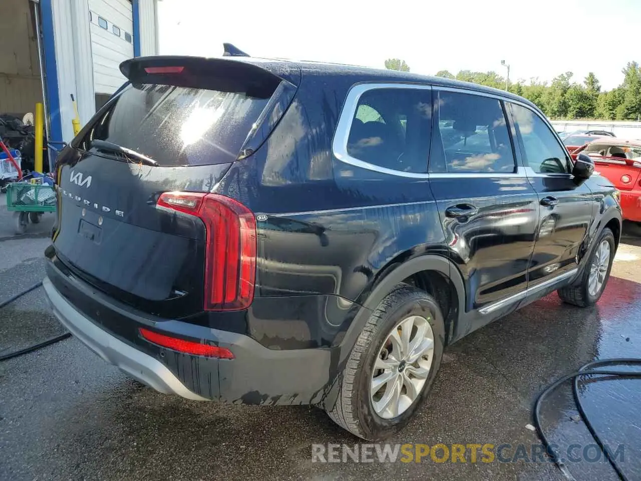 3 fotografías del automóvil dañado 5XYP24HC4NG196170 KIA TELLURIDE 2022