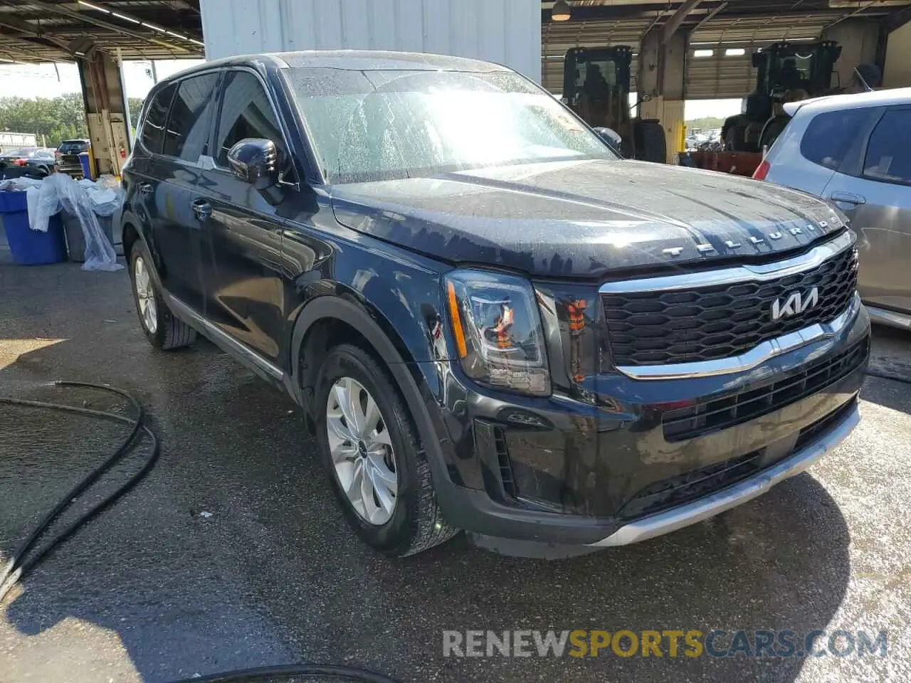 4 fotografías del automóvil dañado 5XYP24HC4NG196170 KIA TELLURIDE 2022