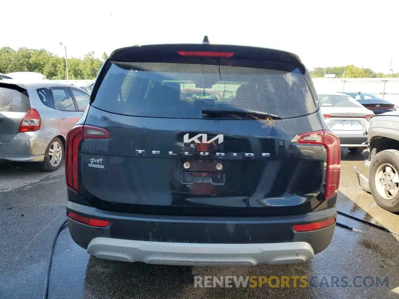 6 fotografías del automóvil dañado 5XYP24HC4NG196170 KIA TELLURIDE 2022