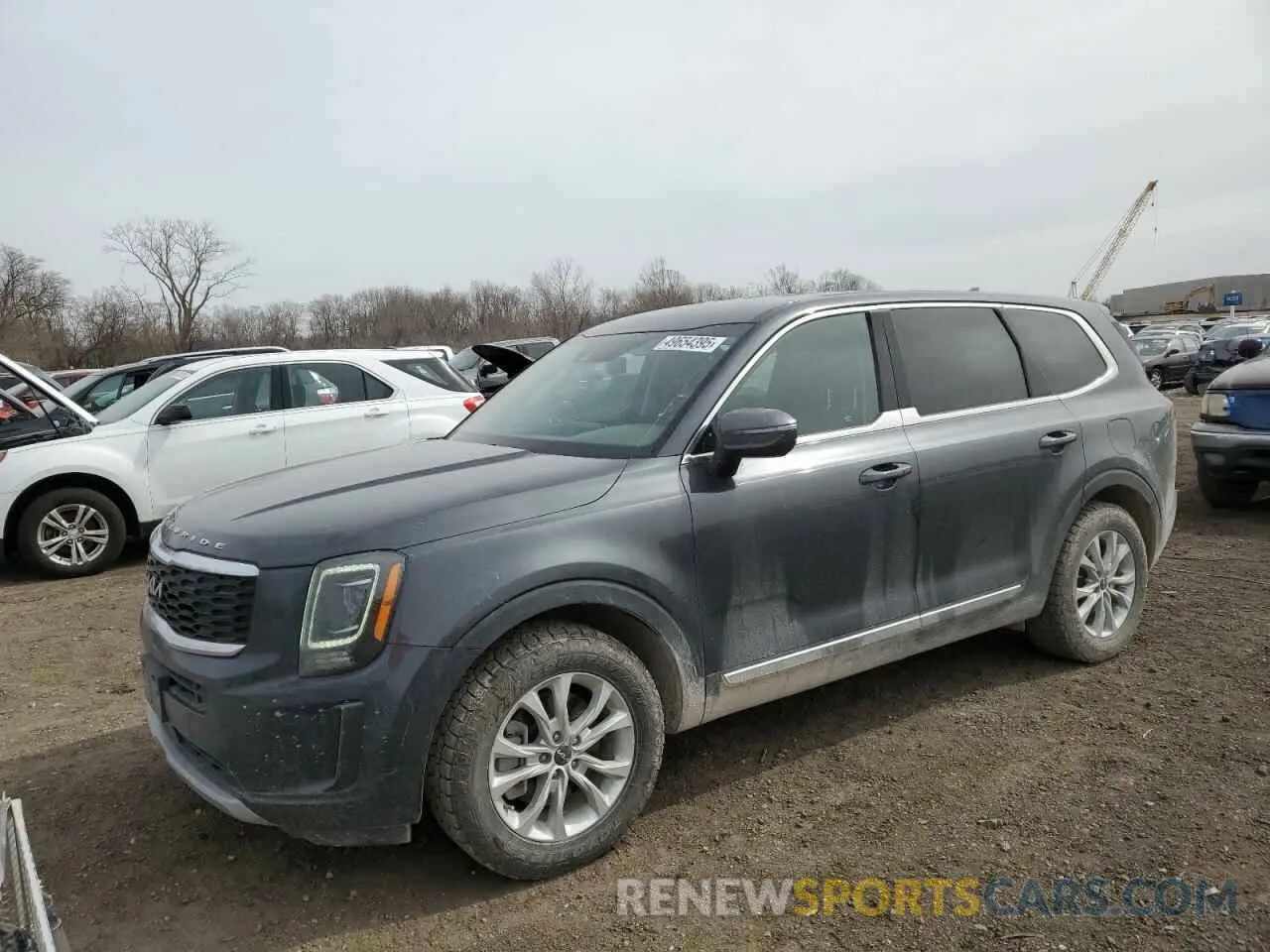 1 fotografías del automóvil dañado 5XYP24HC6NG222977 KIA TELLURIDE 2022