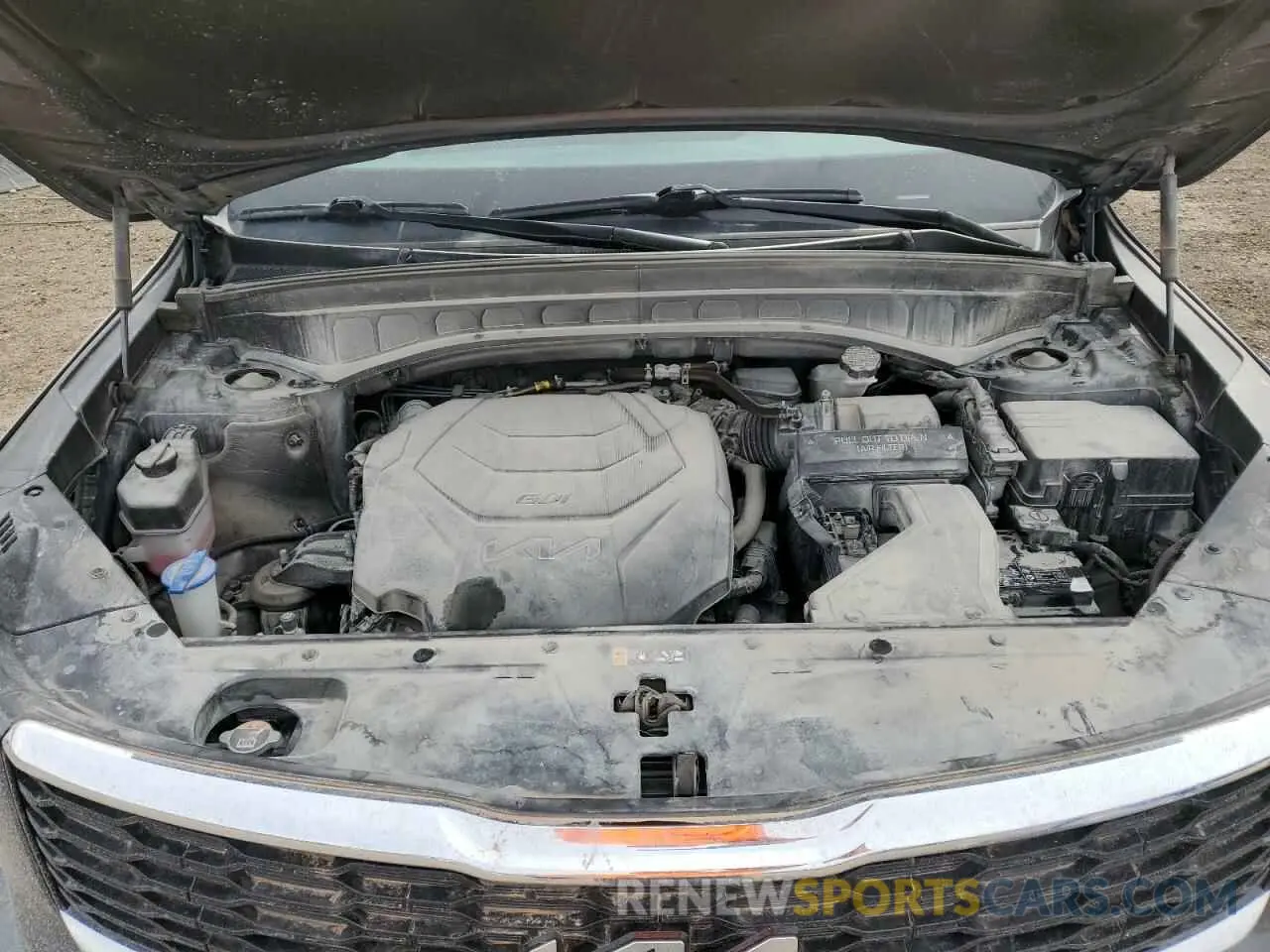 12 fotografías del automóvil dañado 5XYP24HC6NG222977 KIA TELLURIDE 2022